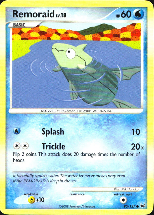 Remoraid 90/127 Platinum Common Pokemon Near Mint