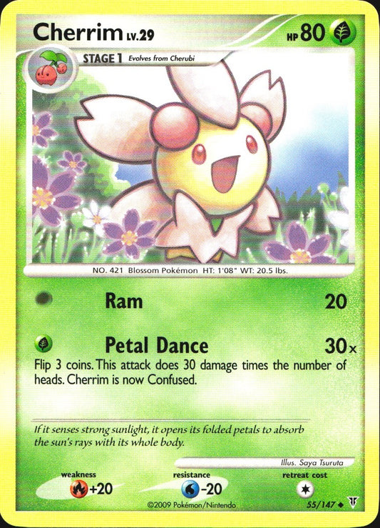 Cherrim 55/147 Supreme Victors Uncommon Pokemon Near Mint