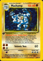 Machamp 8/102 Holo Rare Pokemon 1st Edition Holo Lightly Played