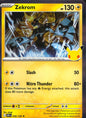 Zekrom 056/128 ME: 30th Celebration Rare Pokemon Holo Near Mint