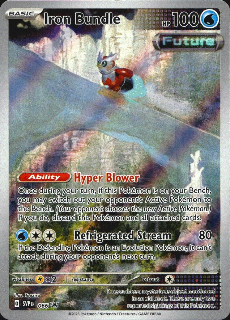 Iron Bundle 066 Holo Promo Scarlet & Violet Promo Pokemon Near Mint