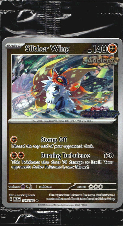 Slither Wing 107/182 Paradox Rift Stamped Sealed Promo