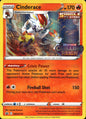 Cinderace (Prerelease) SWSH112 Holo Promo Sword & Shield Promo Pokemon Near Mint