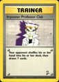 Imposter Professor Oak 102/130 Base Set 2 Rare Pokemon Near Mint