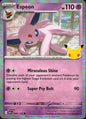 Espeon 069/128 ME: 30th Celebration Common Pokemon Holo Near Mint