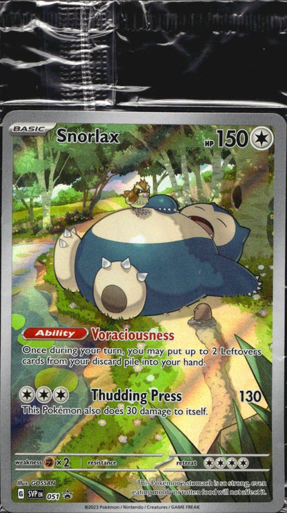 Snorlax 051 Holo Scarlet & Violet Promo Pokemon Sealed
