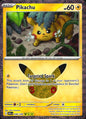 Pikachu 038/128 ME: 30th Celebration Holo Pikachu Rare Pokemon Near Mint
