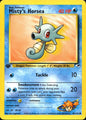 Misty's Horsea 86/132 Gym Heroes Common Pokemon 1st Edition Near Mint