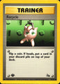 Recycle 61/62 Fossil Common Pokemon 1st Edition Near Mint
