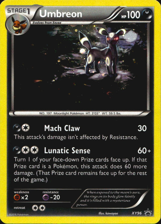 Umbreon XY96 XY Promo Holo Promo Pokemon Lightly Played