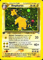 Ampharos 1/64 Rare Neo Revelation Pokemon 1st Edition Holo Heavily Played