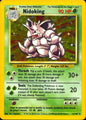 Nidoking 11/102 Holo Rare Base Set Unlimited Pokemon Lightly Played
