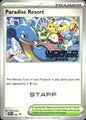 Paradise Resort STAFF 045 Scarlet & Violet Promo Pokemon NM