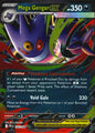 Mega Gengar ex 056/094 Phantasmal Flames Double Rare Pokemon Holo Near Mint
