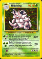 Nidoking 11/102 Holo Holo Rare Base Set Unlimited Pokemon Lightly Played