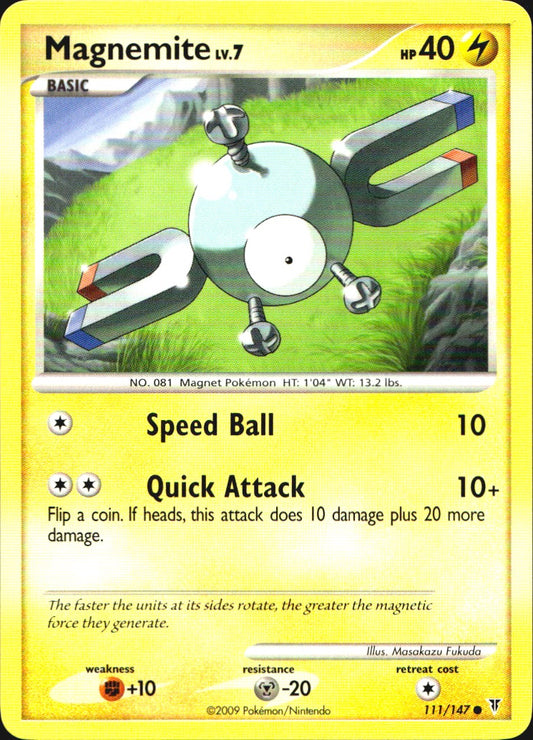 Magnemite 111/147 Supreme Victors Common Pokemon Near Mint