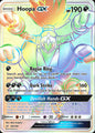 Hoopa GX 187/181 Team Up Rainbow Rare Pokemon Holo Near Mint