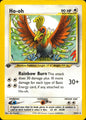 Ho-oh 18/64 Neo Revelation Rare Pokemon 1st Edition Near Mint
