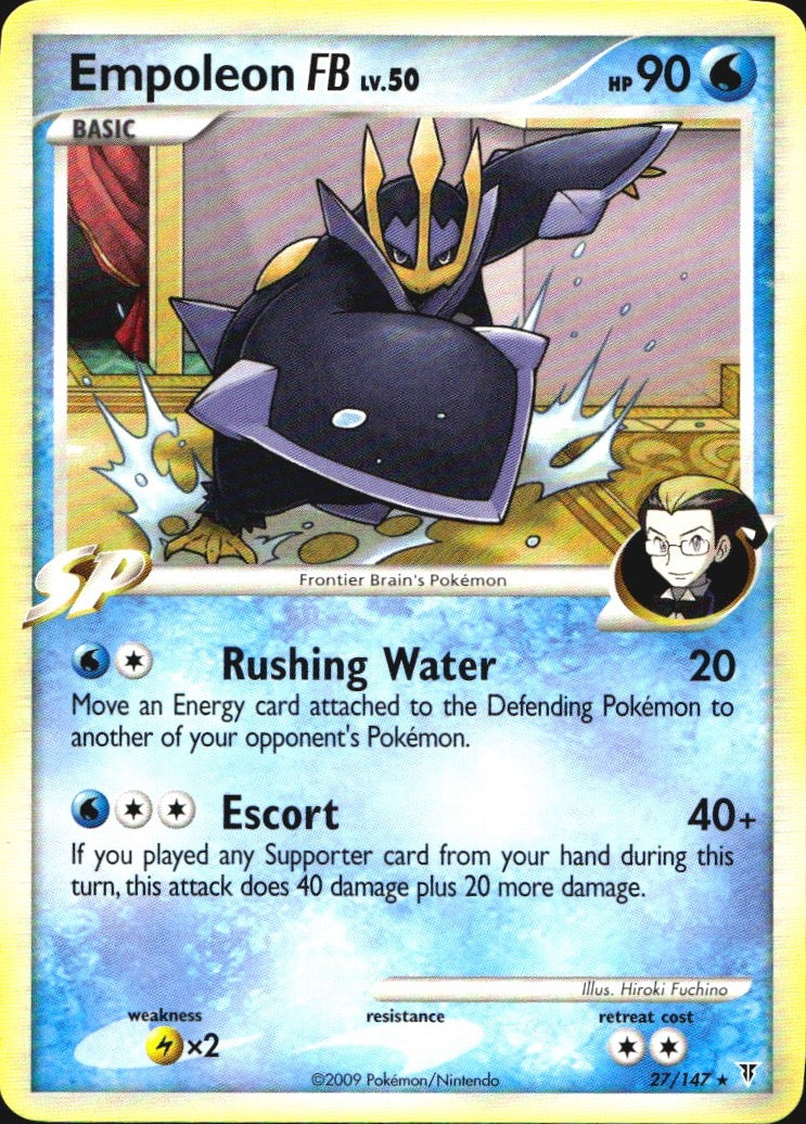 Empoleon FB 27/147 Supreme Victors Rare Pokemon Near Mint