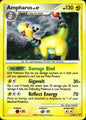 Ampharos 1/127 Platinum Holo Rare Pokemon Lightly Played