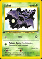 Zubat 59/64 Neo Revelation Common Pokemon 1st Edition Near Mint