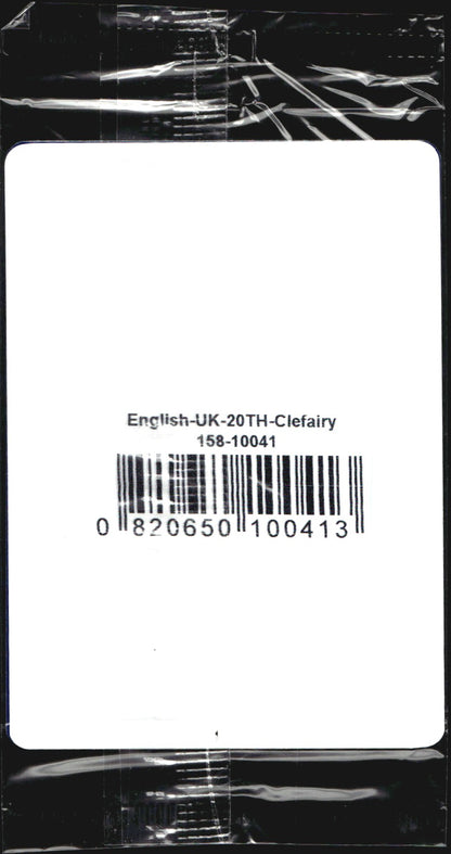 Clefairy 50/83 20th Anniversary GAME Exclusive Sealed Promo