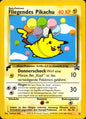 Flying Pikachu 25 World Collection German Promo Moderately Played