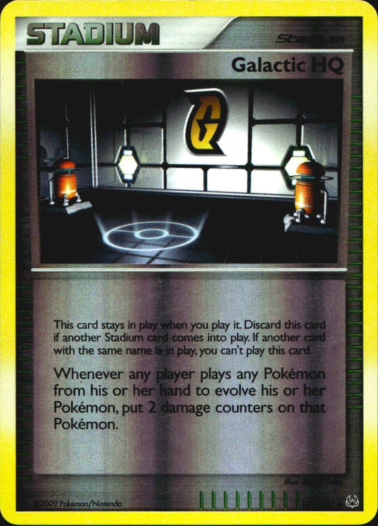 Galactic HQ 106/127 Platinum Uncommon Pokemon Reverse Holo Near Mint