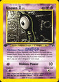 Unown [A] 33/75 Neo Discovery Rare Pokemon 1st Edition Near Mint