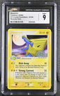Manectric 8/100 Reverse Holo EX Crystal Guardians Pokemon CGC 9 Mint