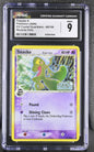 Treecko 68/100 Reverse Holo EX Crystal Guardians Pokemon CGC 9 Mint