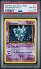 Misdreavus Holo 11/64 1st Edition Neo Revelation Pokemon PSA 8.5