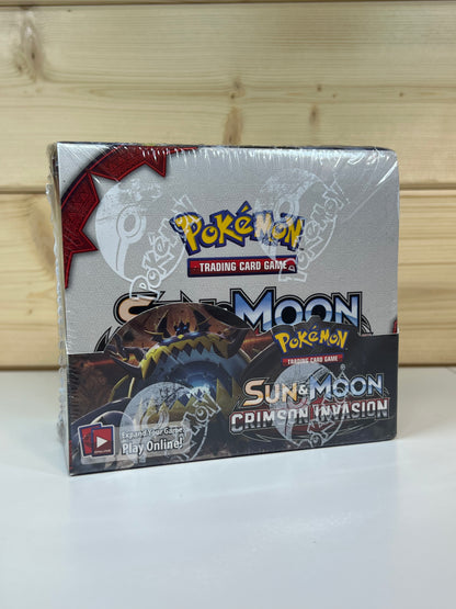 Pokemon S&M Crimson Invasion Booster Box Sealed