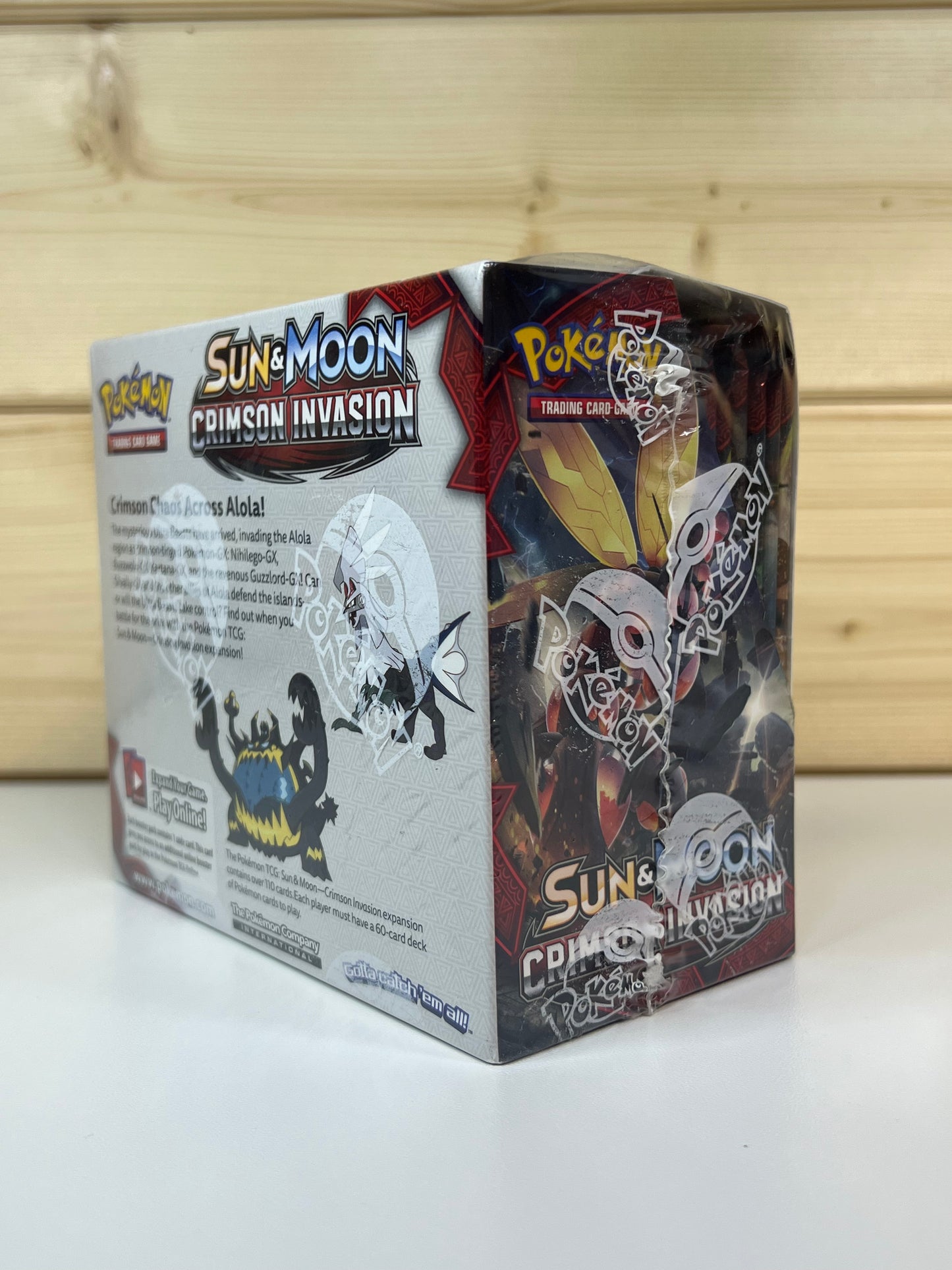 Pokemon S&M Crimson Invasion Booster Box Sealed