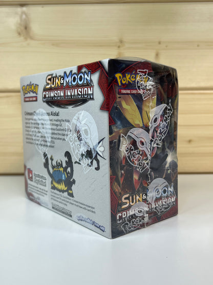 Pokemon S&M Crimson Invasion Booster Box Sealed