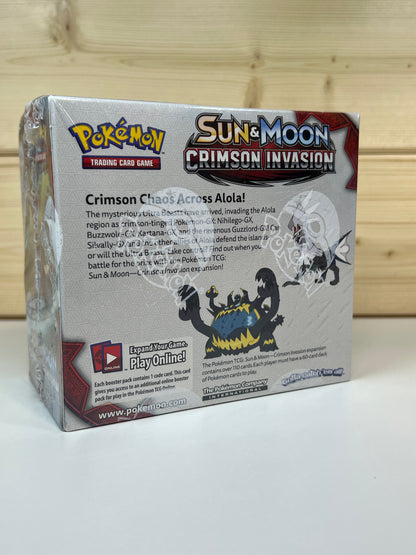 Pokemon S&M Crimson Invasion Booster Box Sealed