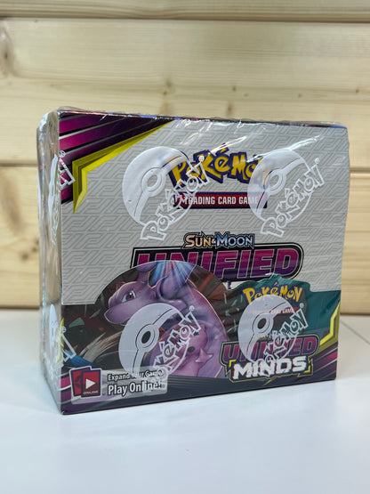Pokemon S&M Unified Minds Booster Box Sealed