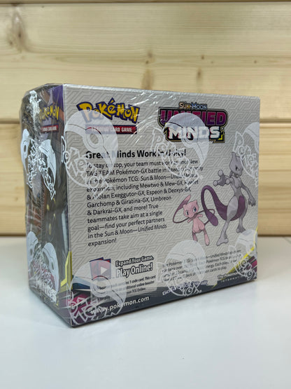 Pokemon S&M Unified Minds Booster Box Sealed