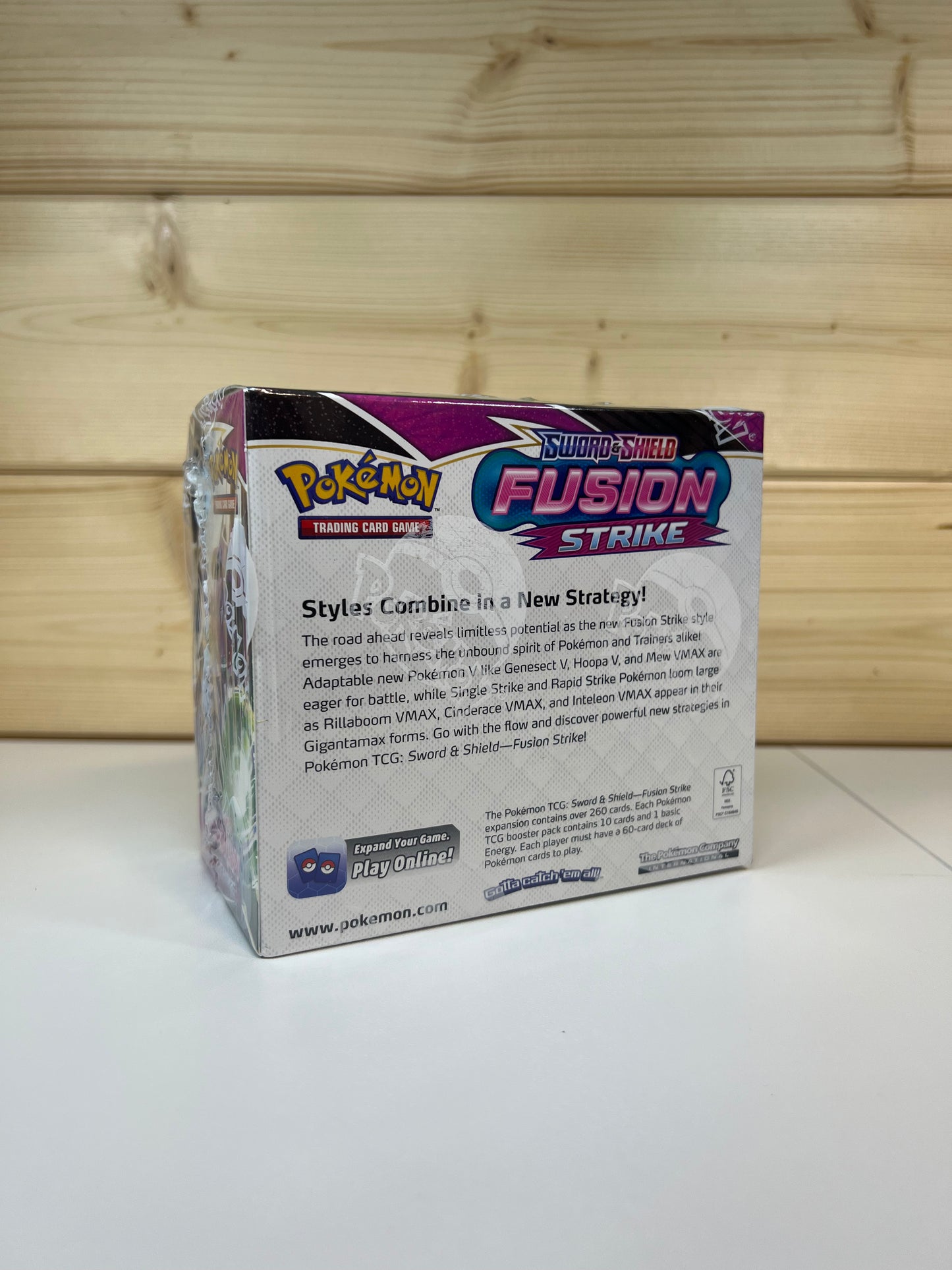 Pokemon SWSH Fusion Strike Booster Box Sealed