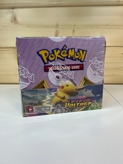Pokemon SWSH Vivid Voltage Sealed Booster Box