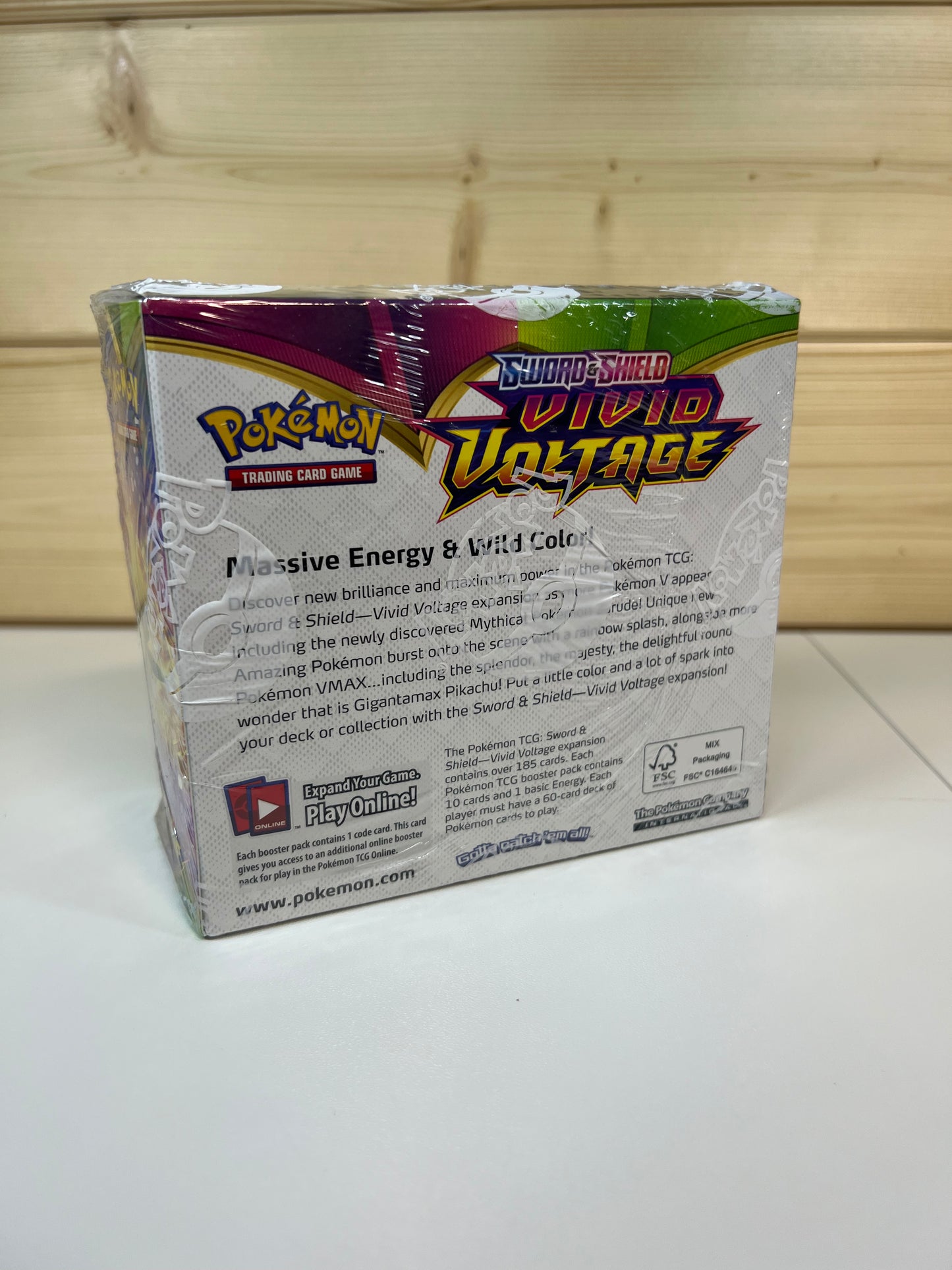 Pokemon SWSH Vivid Voltage Sealed Booster Box