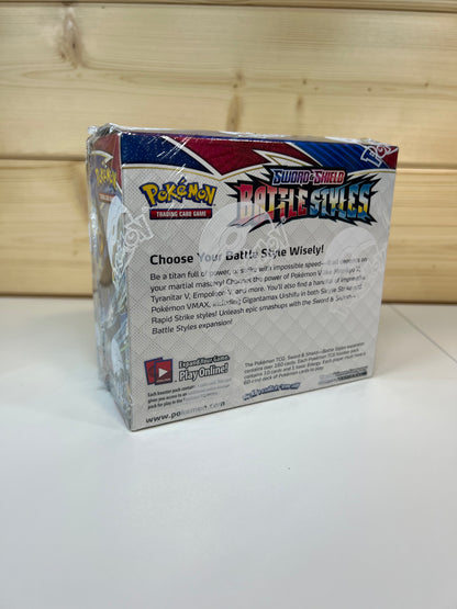 Pokemon SWSH Battle Styles Sealed Booster Box