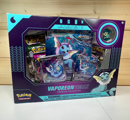 Pokemon SWSH Vaporeon Vmax Premium Collection Sealed