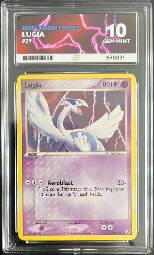 Lugia 29/115 Non Holo ex Unseen Forces ACE 10
