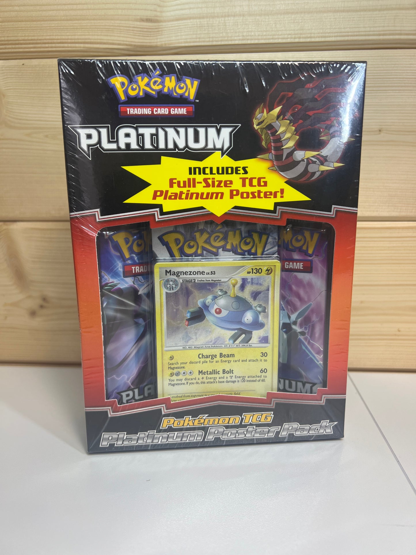 Pokemon Platinum Poster Pack Box Sealed