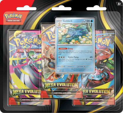Pokemon Mega Evolutions Base Triple Blister Pack