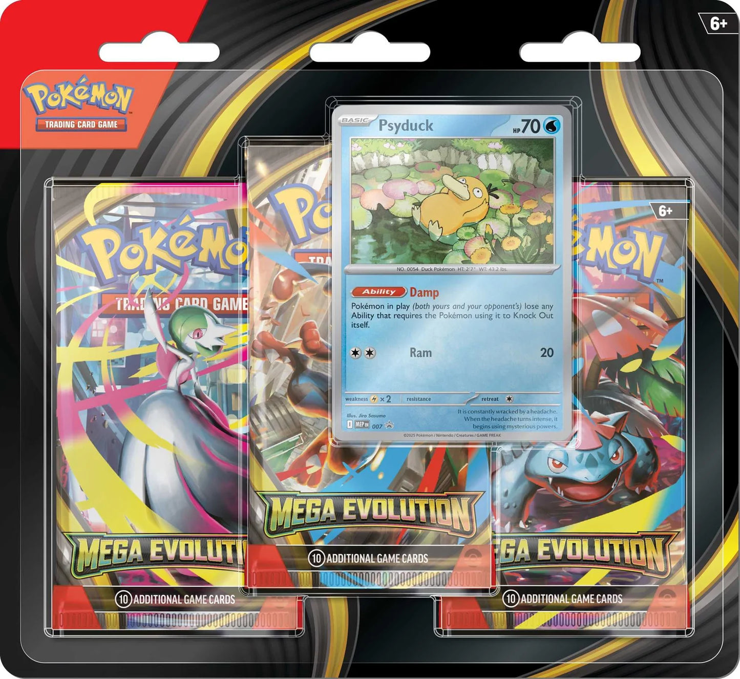 Pokemon Mega Evolutions Base Triple Blister Pack