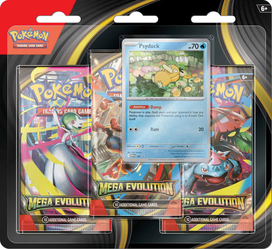 Pokemon Mega Evolutions Base Triple Blister Pack