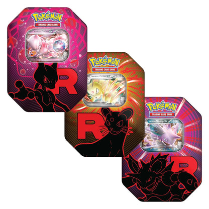 Pokemon S&V Team Rocket Sealed Tins