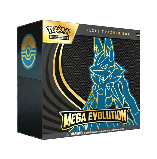 Pokemon Mega Evolutions Sealed Elite Trainer Box - Lucario